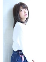 オーロ 緑地公園店(ORO)&nbsp;ことりベージュローライト大人かわいい小顔スリークボブ大人ボブ