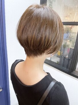 ニット 銀座(knit) 《knit銀座》大人可愛い20代30代40代ショートボブ丸み前下がり