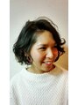 プラスティック プラスヘアーサロン(PLUSTIC +hair salon) いつものボブに変化をつけてフェミニンスタイル。大人かわいい。