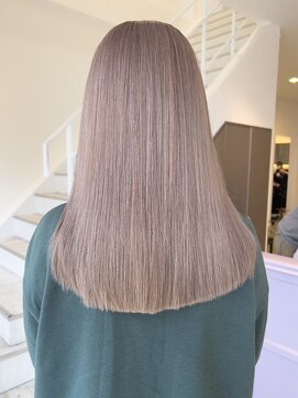 タイドヘア 茨木店(TIDE HAIR) ミルクティーグレージュ