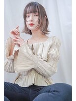 アンジェリカラボ 梅田店(ANGELICA LABO)&nbsp;外ハネ　インナーカラー　顔まわりレイヤー