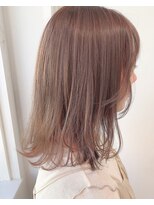 ジエクトカナウ 大阪梅田店(The Ect canow) 大人ガーリー/オルチャンヘア/ワンホンヘア/ミントベージュ