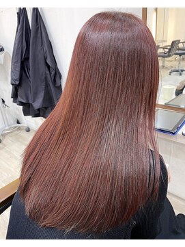 ラフィット 下大利店(lafit) ピンクブラウン/ lafit 下大利　大野城 @kaji_de_experiences