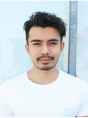 トム・ハーディ 風 外国人ヘアー