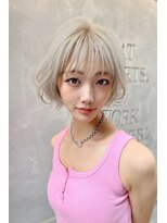 リークフー(Ree cu fuu)&nbsp;10代20代30代40代 ふわふわ金髪ボブ　藤沢