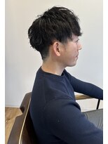 アメラボ 平針店(AmeLab)&nbsp;【初めてのパーマにオススメ】ソフトツイスト 刈り上げ マッシュ