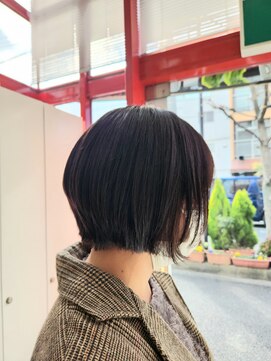 榮美容室 本店 20代30代40代50代60代◎ 大人かわいいショートボブ
