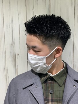 ヨシザワインク バンダイ(YOSHIZAWA Inc. BANDAI) 新潟市/新潟/短髪/フェード/爽やか/清潔感/大人/ビジネスヘア