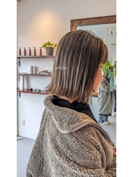 チュロアトリエ(chulo atelier) 柔らかいカーキグレージュ