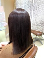 アズール 草加(azule) 髪質改善カラー　ブラウン　ツヤ髪