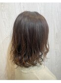 パーマで作る濡れ感ウェーブスタイル♪