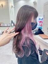 ヘアーワークス ボナ(HAIR WORKS bona.)&nbsp;おしゃれ女子のインナーカラー うる艶ヘア 髪質改善Tr#3