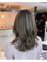 ブレンド 渋谷(BLend)&nbsp;ハイライトブルージュマチルダボブインナーグレージュ