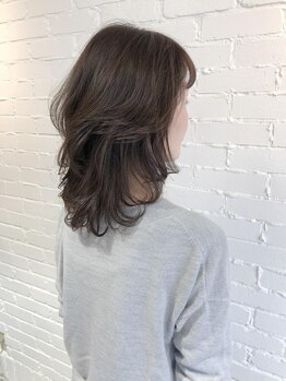 ヴァンカウンシル 春日井店(VAN COUNCIL)の写真/いつまでもお洒落な髪色を楽しみたい大人女性の願いを叶える！上品な色味でクリアな発色と透明感も◎