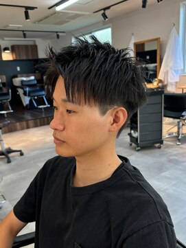 シーフ 千葉(Cyf) メンズショート/アップバング/ビジネスヘア/千葉駅/保立大翔