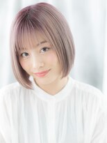 ドクターズサロン LAB 小山店&nbsp;ブリーチエモージュ切りっぱなしボブディp小山10代20代30代