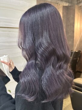 エルバイラビス 大宮(elu by lovis) 《ゆい》ラベンダーグレージュ/グレージュ/似合わせカット