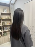 髪質改善カラー☆オリーブアッシュ