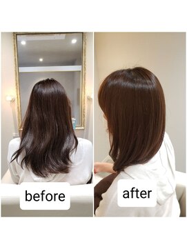 オルガ(Olga) 髪質改善/縮毛矯正/ストレート/ナチュラル/カラー/白髪染め