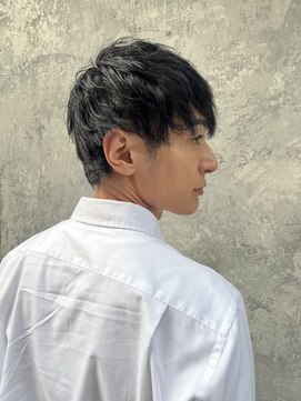 ネイロ 錦糸町(NeiRo) アッシュブラックカルマパーマベリーショートダークアッシュ