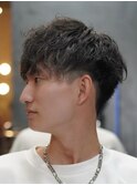 佐賀メンズショートシャドウパーマツイスパメンズパーマウルフ