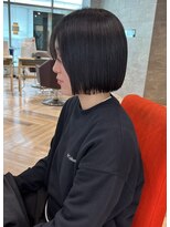 ファースト 仙台店(first) ぱつっと顎ラインボブ