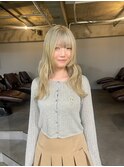 layer cut×blond 