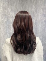 ジーナ 博多(Zina)&nbsp;【 shiori 】ピンクブラウン×ゆるふわ巻き