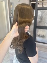 ジャストビューティマカロン 上大岡(Just Beauty macaron)&nbsp;【 mio 】オリーブベージュ/ブリーチなしダブルカラー