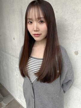 フレーム 博多店(FRAME) 酸性ストレートで叶えるナチュラルツヤ髪