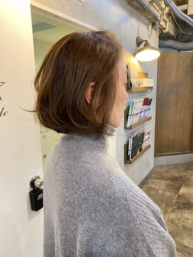 ボリュームボブスタイル／斉藤