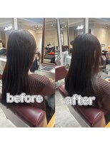 アヤメ(ayame)&nbsp;【ayame大泉学園】髪質改善_tokio_カット_艶髪_ストレート 1