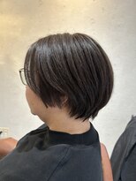 オレンジポップ 流山おおたかの森店(ORANGE POP)&nbsp;着物ヘア/ダークアッシュ/ミディアムレイヤーカット/流山