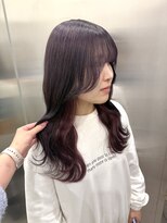 ゴウトゥデイシェアサロン 町田店(GO TODAY SHAiRE SALON)&nbsp;ラベンダー×ピンク/デザインカラー【町田】