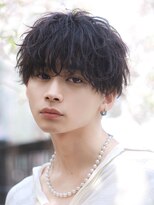 リベル(LIBER)&nbsp;ラウンドマッシュ/シャドウパーマ/メンズサロン/八王子