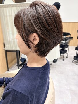 ユニックス ララポート豊洲店(UNIX Salon&Spa) 「くびれシルエットで小顔見せ◎大人ショートボブ