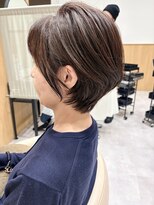 ユニックス ララポート豊洲店(UNIX Salon&Spa) 「くびれシルエットで小顔見せ◎大人ショートボブ