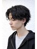 【平日/初回限定】メンズカット+縦落ち系スパイラルパーマ【茅ヶ崎/メンズ】