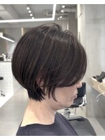 ヘアスペース リズム グリーン(Hair space Rizm green) くびれ×丸みのバランスショート