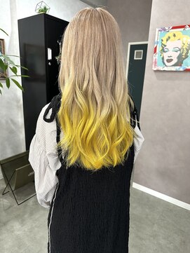 フラムブル(flamme bleue) エンドカラー