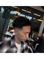 タフ バーバーショップ 大濠店(TOUGH BARBER SHOP)&nbsp;バックカールパーマスタイル