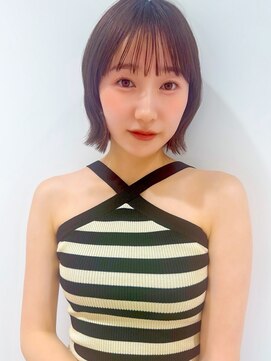 ソア 並木坂(Soa) 熊本/韓国ボブ/タッセルボブ/グレージュ/Minori