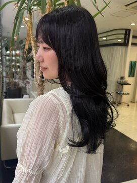 プランタン フォー ヘアー(printemps FOR HAIR) __暗髪カラー__透明感カラー__レイヤーカット__