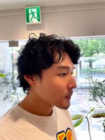 シアンメンズ 矢場町(CYAN MEN'S) 大人メンズパーマ×伸ばしかけの髪にオススメ【栄/矢場町】