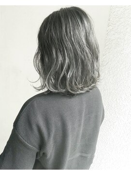 ヘアーアンドアトリエ マール(Hair&Atelier Marl) 【Marl】マットグレージュカラーの無造作セミディ♪