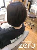 ヘアメイクゼロ 坂戸駅前店(hairmake zero) アディクシー　コバルトブルー　シルバー