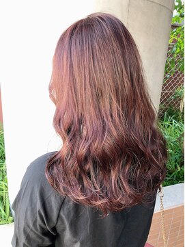 リコ(Lico) ピンクガーネット×セミロング