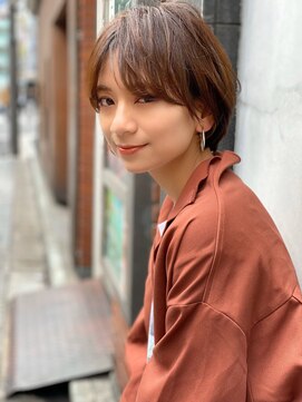 シー バイ ロンド 新宿(Sea by Lond) 【藤原三知代】ココアブラウンの大人ショート