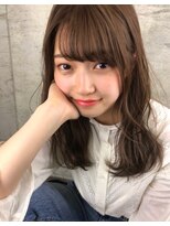 ユーアールキャッスル(UR CASTLE) ナチュラルグレージュ ミディアムロング