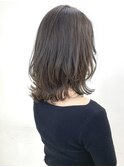 [中野莉子]ワンカールくびれヘア　ニュアンスカラー